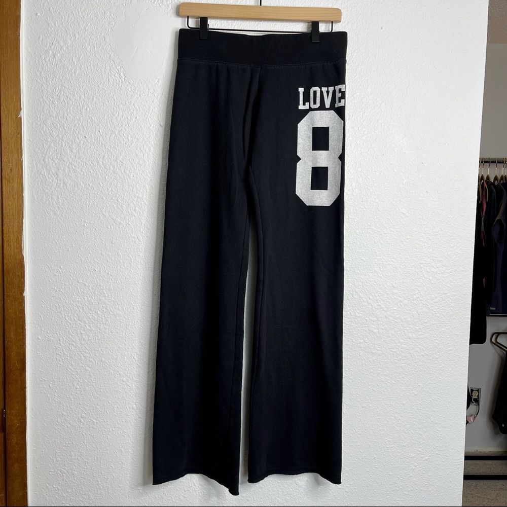 PINK Black Boyfriend Sweatpants Size XS